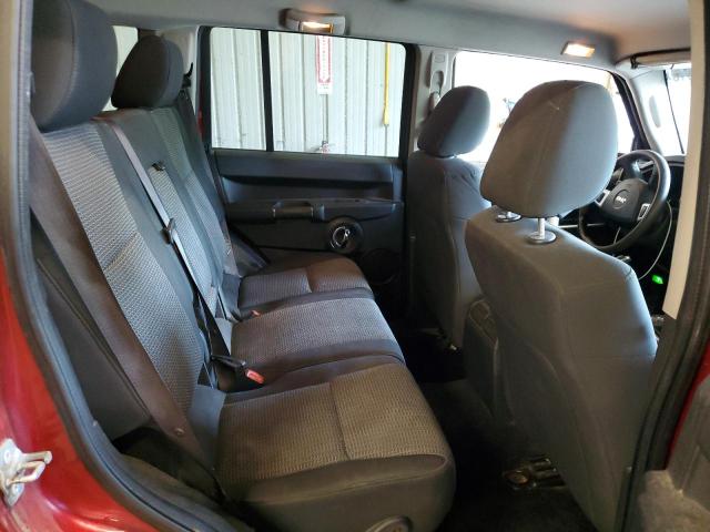 1J8HG48K09C556499 - 2009 JEEP COMMANDER SPORT Червоний фото 11