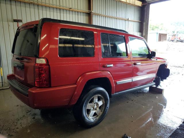 1J8HG48K09C556499 - 2009 JEEP COMMANDER SPORT Червоний фото 3