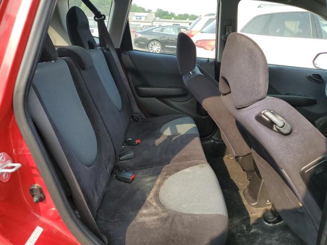 JHMGD386X7S058126 - 2007 HONDA FIT S RED photo 10
