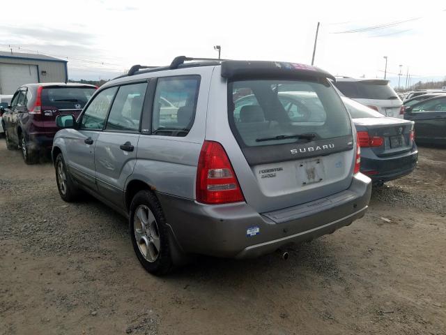 JF1SG65623H757532 - 2003 SUBARU FORESTER 2.5XS  photo 3