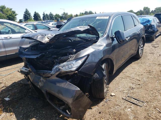 5FRYD3H62EB005600 - 2014 ACURA MDX TECHNOLOGY RED photo 1