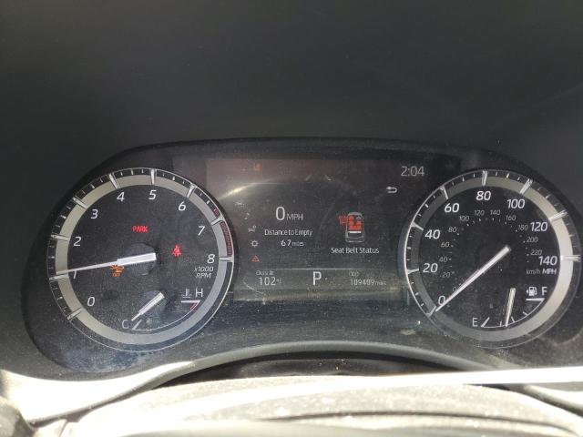 5TDGZRAH9MS515417 - 2021 TOYOTA HIGHLANDER XLE CHARCOAL photo 9