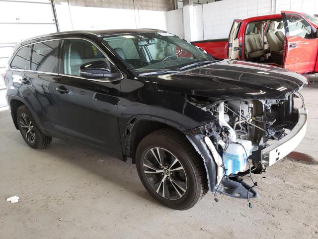 5TDJKRFH3GS232924 - 2016 TOYOTA HIGHLANDER XLE Սև լուսանկար 4