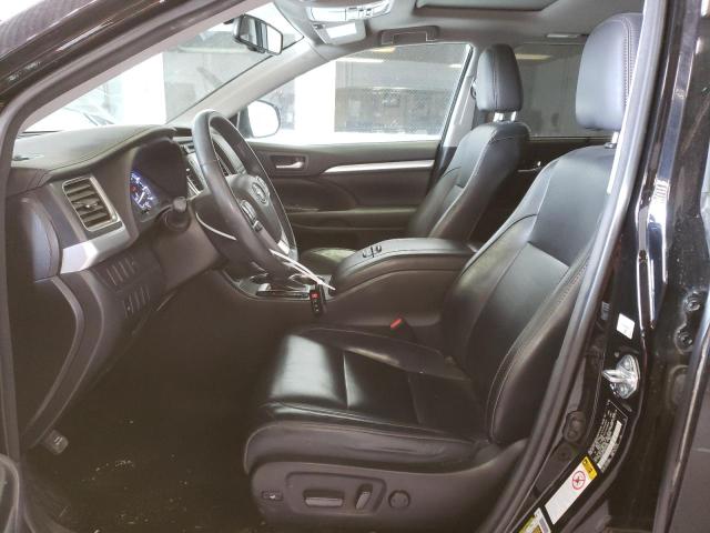 5TDJKRFH3GS232924 - 2016 TOYOTA HIGHLANDER XLE Սև լուսանկար 7