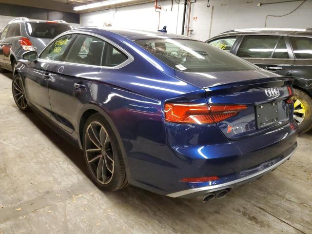 WAUC4CF53JA010603 - 2018 AUDI S5 PRESTIGE Blau Foto 3