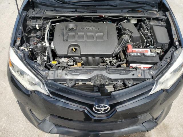 2T1BURHE4EC047918 - 2014 TOYOTA COROLLA L BLACK photo 11