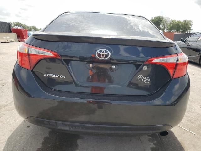 2T1BURHE4EC047918 - 2014 TOYOTA COROLLA L BLACK photo 6