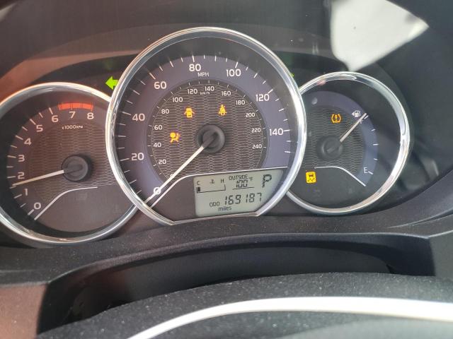 2T1BURHE4EC047918 - 2014 TOYOTA COROLLA L BLACK photo 9