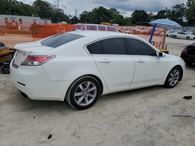 19UUA8F53DA000480 - 2013 ACURA TL TECH WHITE photo 3