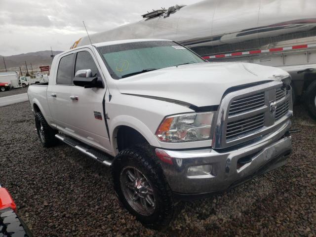 3C63D3ML3CG307760 - 2012 DODGE RAM 3500 LARAMIE WHITE photo 1