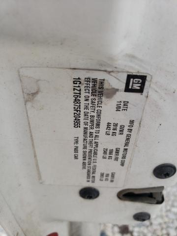 1G1ZT64875F204955 - 2005 CHEVROLET MALIBU MAXX LS თეთრი ფოტო 12