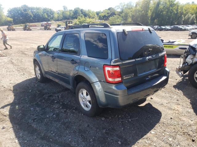 1FMCU9DG6BKB69553 - 2011 FORD ESCAPE XLT BLUE photo 3