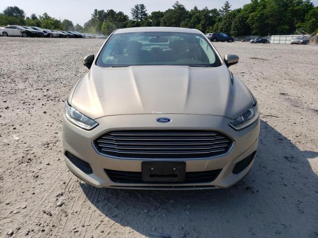 3FA6P0G74FR255449 - 2015 FORD FUSION S CREAM photo 5