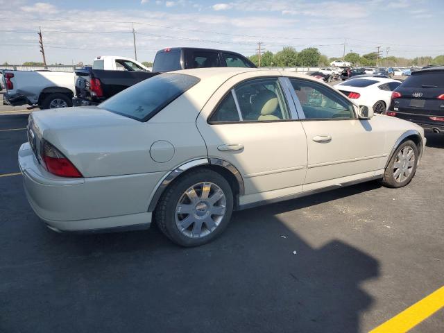 1LNHM87A55Y655277 - 2005 LINCOLN LS BEIGE photo 3