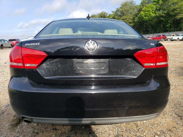 1VWBP7A33DC074469 - 2013 VOLKSWAGEN PASSAT SE BLACK photo 6