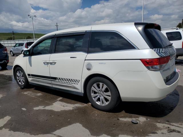 5FNRL5H63EB056320 - 2014 HONDA ODYSSEY EXL WHITE photo 2