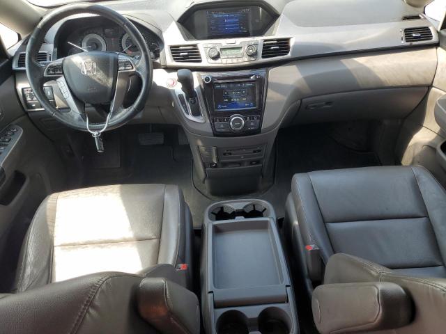 5FNRL5H63EB056320 - 2014 HONDA ODYSSEY EXL WHITE photo 8