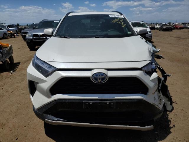 4T3T6RFV0NU100704 - 2022 TOYOTA RAV4 SE WHITE photo 5