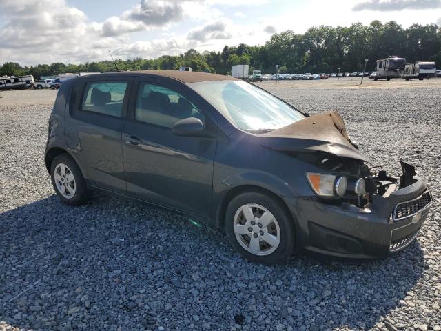 1G1JA6SH2E4125730 - 2014 CHEVROLET SONIC LS GRAY photo 4