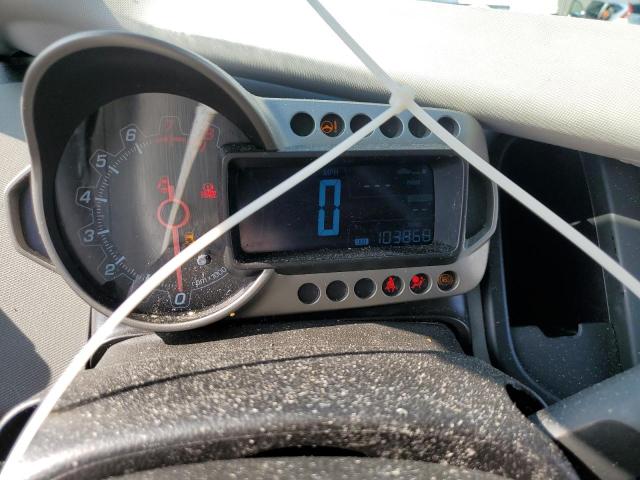 1G1JA6SH2E4125730 - 2014 CHEVROLET SONIC LS GRAY photo 9