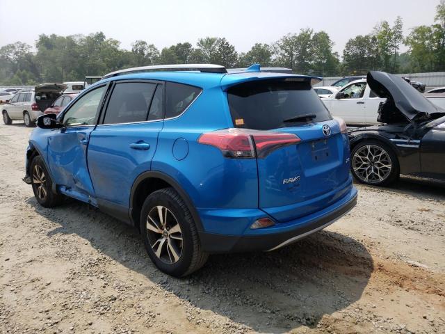 JTMWFREV9JJ737467 - 2018 TOYOTA RAV4 ADVENTURE BLUE photo 2