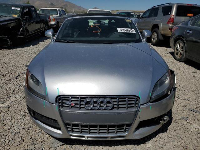 TRUMF38J881001536 - 2008 AUDI TT 2.0T SILVER photo 5