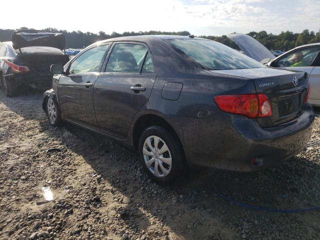 1NXBU4EE9AZ359202 - 2010 TOYOTA COROLLA BASE GRAY photo 3