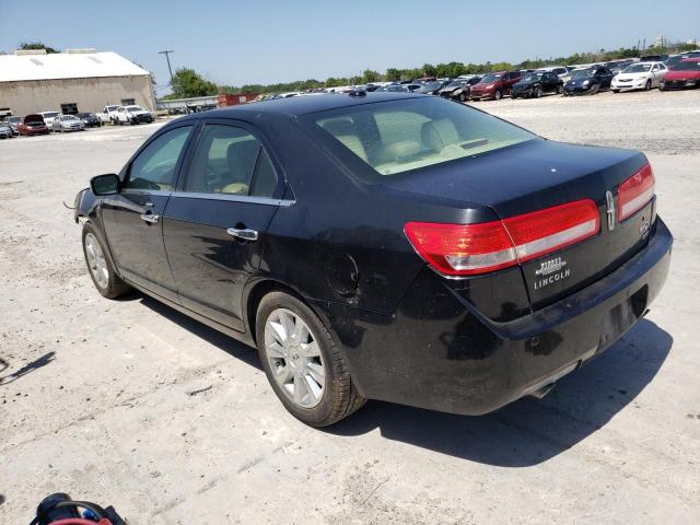 3LNHL2JC9CR815425 - 2012 LINCOLN MKZ BLACK photo 2