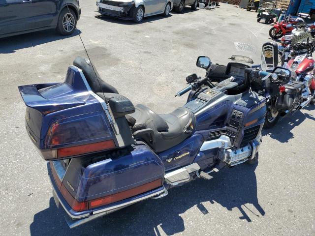 1HFSC2244YA200225 - 2000 HONDA GL1500 SE12 BLUE photo 4