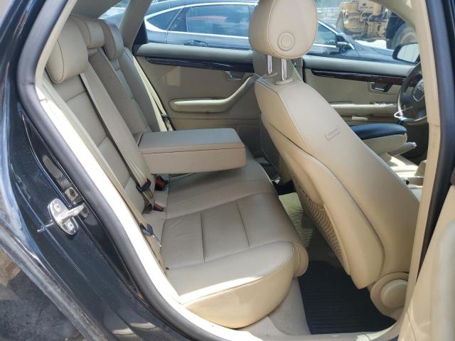 WAUAF78E78A166093 - 2008 AUDI A4 2.0T BLACK photo 10