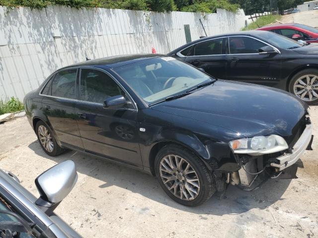 WAUAF78E78A166093 - 2008 AUDI A4 2.0T BLACK photo 4