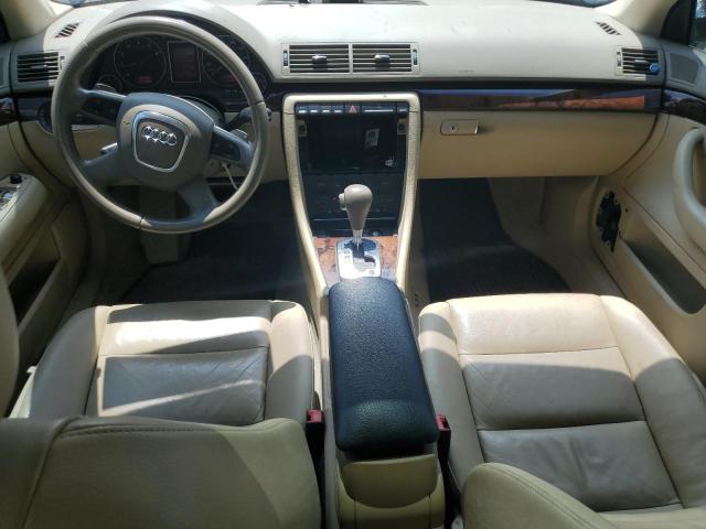 WAUAF78E78A166093 - 2008 AUDI A4 2.0T BLACK photo 8