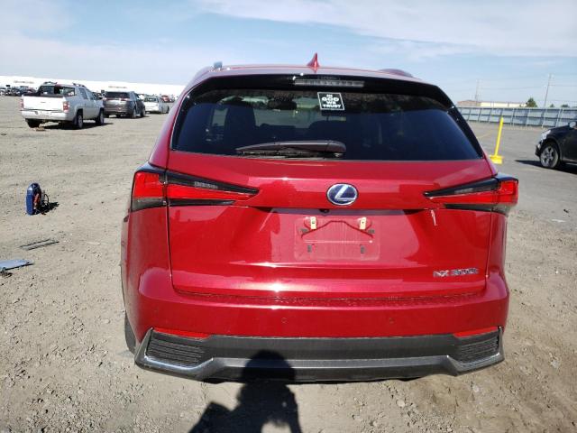 JTJBJRBZ6K2104714 - 2019 LEXUS NX 300H RED photo 6