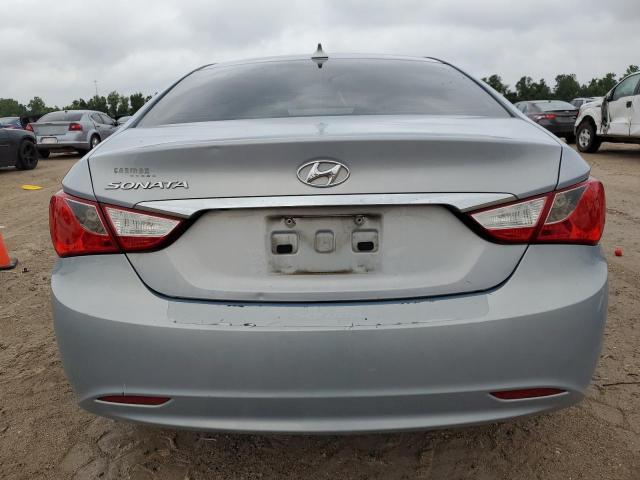 5NPEB4AC1CH350521 - 2012 HYUNDAI SONATA GLS BLUE photo 6