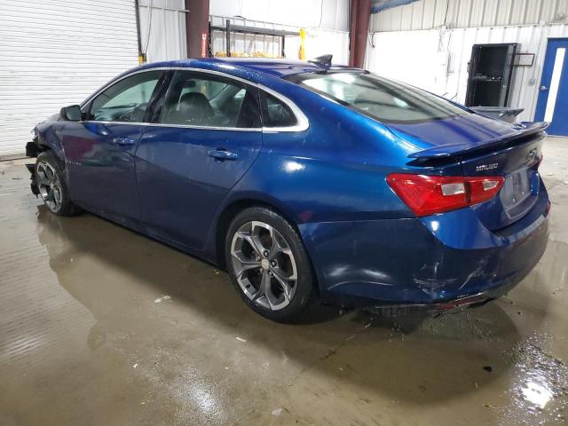 1G1ZG5ST6KF201532 - 2019 CHEVROLET MALIBU RS BLUE photo 2