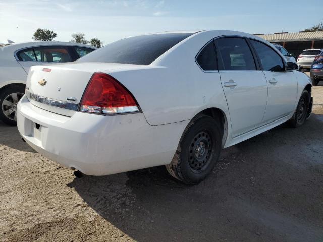 2G1WD5EM4B1281873 - 2011 CHEVROLET IMPALA POLICE WHITE photo 3