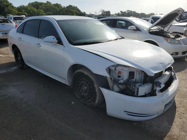 2G1WD5EM4B1281873 - 2011 CHEVROLET IMPALA POLICE WHITE photo 4