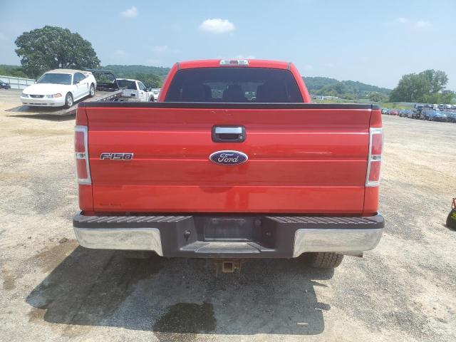 1FTFX1ET3CFB52127 - 2012 FORD F150 SUPER CAB RED photo 6