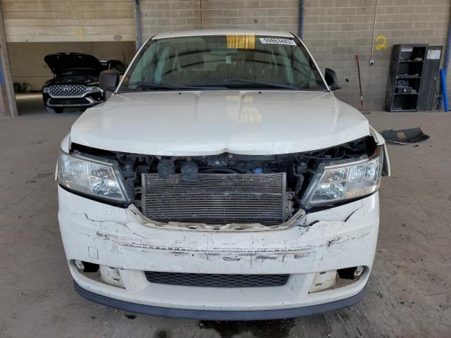 3C4PDCAB2DT638148 - 2013 DODGE JOURNEY SE WHITE photo 5