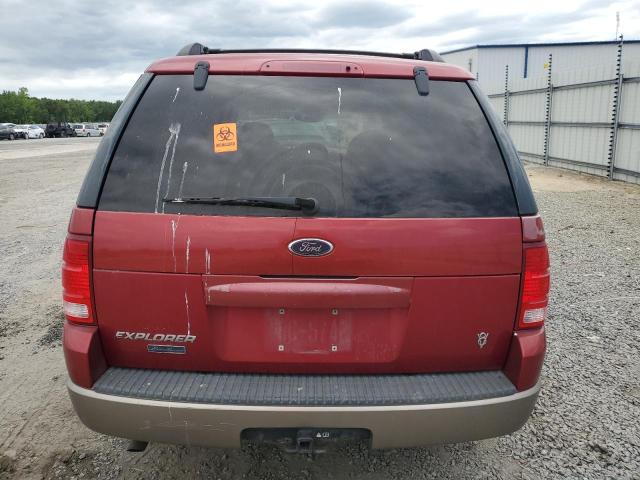 1FMDU74W84ZA07806 - 2004 FORD EXPLORER EDDIE BAUER RED photo 6