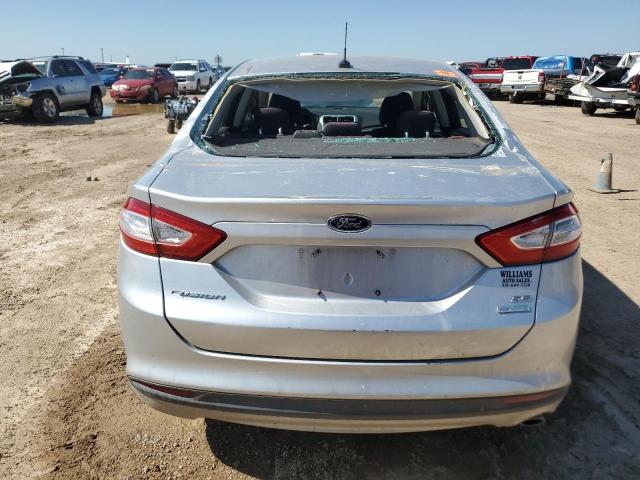 3FA6P0HR5DR257224 - 2013 FORD FUSION SE GRAY photo 6