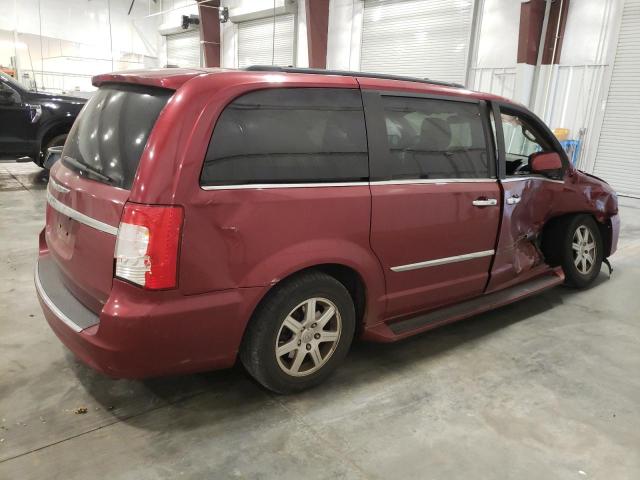 2A4RR5DG9BR624660 - 2011 CHRYSLER TOWN & COU TOURING MAROON photo 3