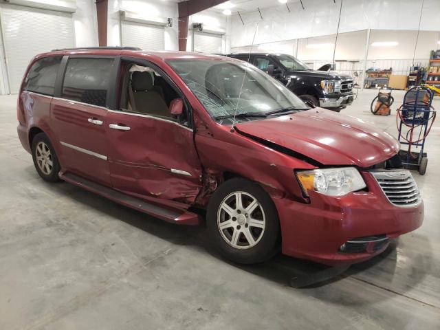 2A4RR5DG9BR624660 - 2011 CHRYSLER TOWN & COU TOURING MAROON photo 4