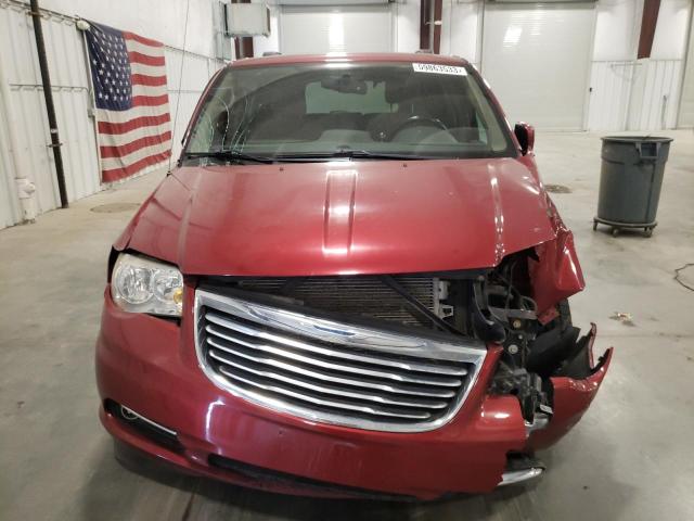 2A4RR5DG9BR624660 - 2011 CHRYSLER TOWN & COU TOURING MAROON photo 5