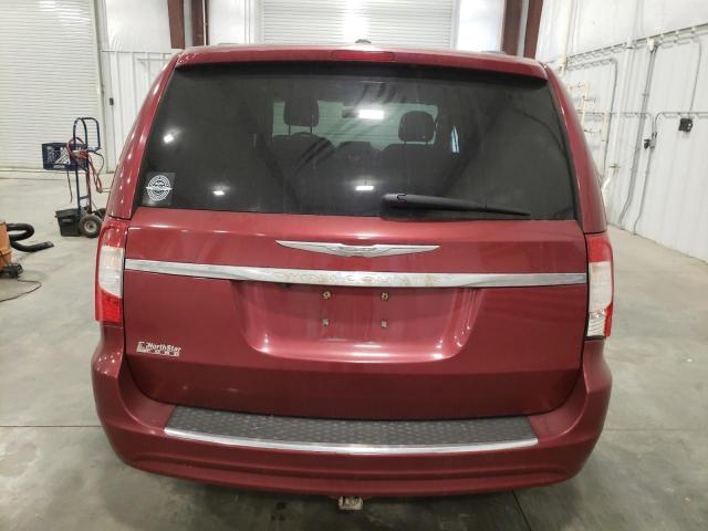 2A4RR5DG9BR624660 - 2011 CHRYSLER TOWN & COU TOURING MAROON photo 6