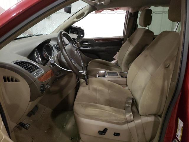 2A4RR5DG9BR624660 - 2011 CHRYSLER TOWN & COU TOURING MAROON photo 7