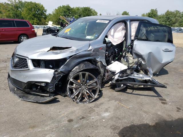 5J8YD4H00LL028601 - 2020 ACURA MDX A-SPEC SILVER photo 2