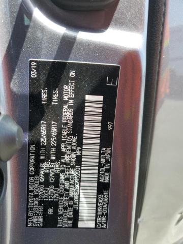 JTJYARBZ8K2152001 - 2019 LEXUS NX 300 BASE Grafit foto 13