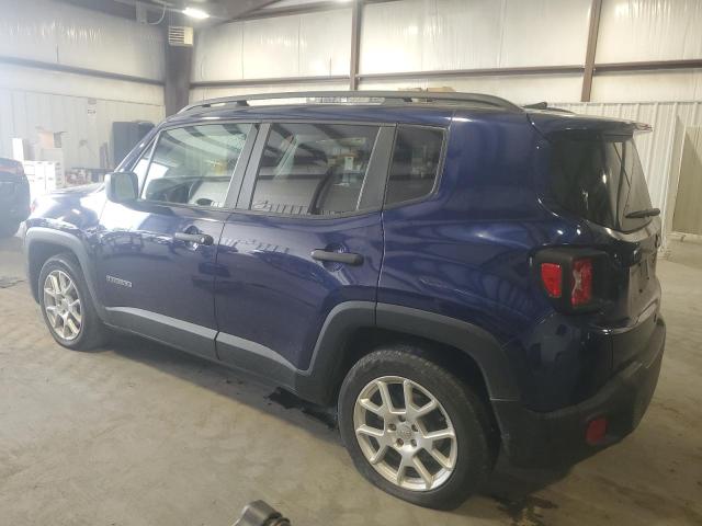 ZACNJAAB4LPL79668 - 2020 JEEP RENEGADE SPORT BLUE photo 2