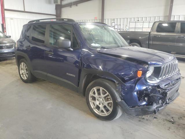 ZACNJAAB4LPL79668 - 2020 JEEP RENEGADE SPORT BLUE photo 4